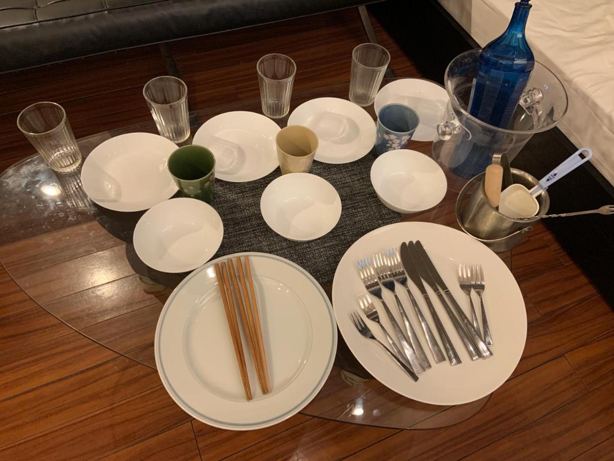 Apartamento Sj House -Short Walk From 3 Stations Including Shinjuku Station Tokio Exterior foto